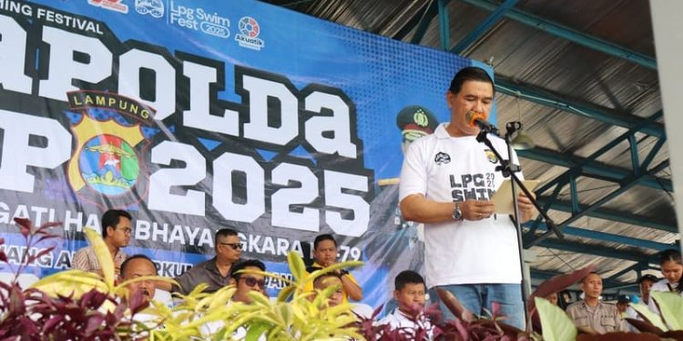Lampung Jaring Talenta Renang Lewat Kapolda Cup 2025