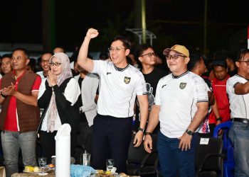 Satu Gol, Seribu Semangat: Lampung Selatan Menyatu Dukung Timnas Indonesia
