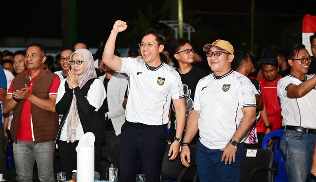 Satu Gol, Seribu Semangat: Lampung Selatan Menyatu Dukung Timnas Indonesia