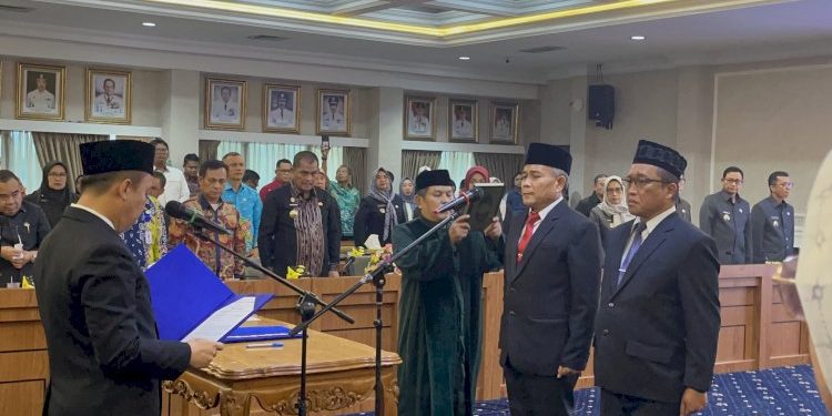 Sekdaprov Dr. Marindo Lantik Ganjar Jationo sebagai Kadis Kominfotik