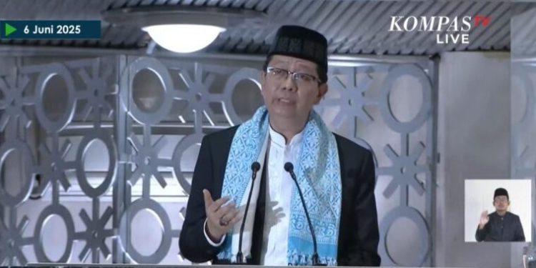Rektor UIN Raden Intan Lampung Sampaikan Khutbah Idul Adha di Masjid Istiqlal