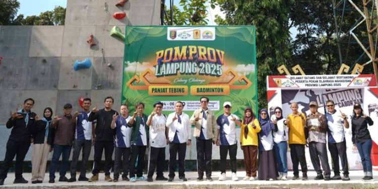 UIN Raden Intan Jadi Tuan Rumah POMPROV 2025 Cabor Panjat Tebing dan Bulu Tangkis