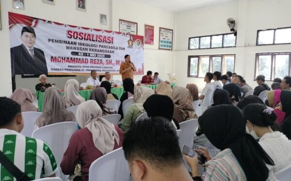 Mohammad Reza : Sosialisasi Pancasila Merupakan Giat Rutin DPRD Provinsi Lampung