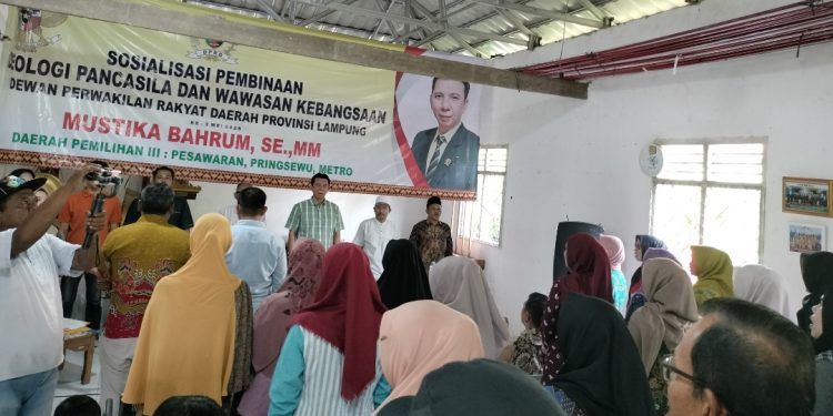 PIP : Kades Gunung Rejo Pesawaran Sampaikan Apresiasi atas Kinerja Anggota DPRD Lampung Mustika Bahrum