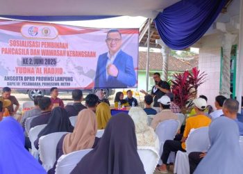 Anggota DPRD Lampung Yudha : Sosialisasi Pancasila Merupakan Tugas Wajib Legislatif Periode 2024-2029