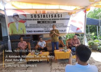 Anggota DPRD Lampung Tondi Nasution Tegaskan Pancasila sebagai Kompas Moral Bangsa di Tengah Perubahan Zaman