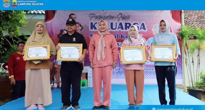Bangga! Tenaga Lini Lapangan Lampung Selatan Borong Penghargaan di Harganas 2025 Tingkat Provinsi