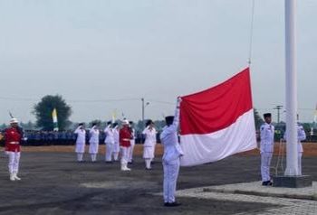 Pengibaran Bendera Merah Putih Serentak 1–31 Agustus, Masyarakat Lampung Diimbau Semarakan HUT RI ke‑80