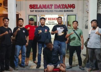 Tekab 308 Presisi Polres Tulang Bawang Tangkap Pelaku Curas Yang Sudah Beraksi di 6 TKP