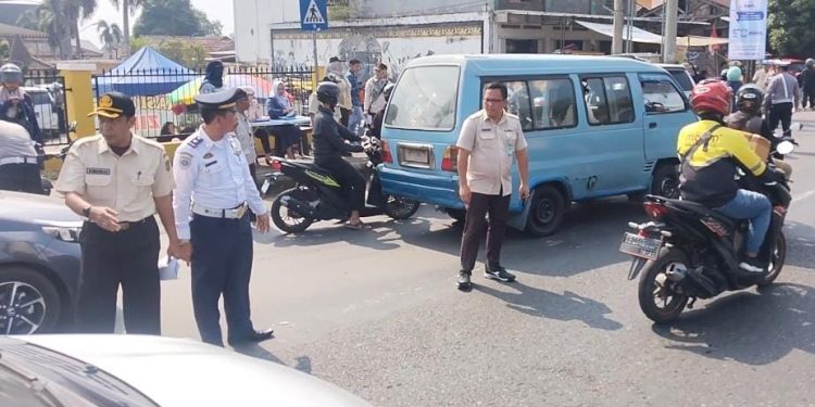 Samsat I Rajabasa Gencar Sosialisasikan Program Pemutihan Pajak Kendaraan di Dua Titik Strategis