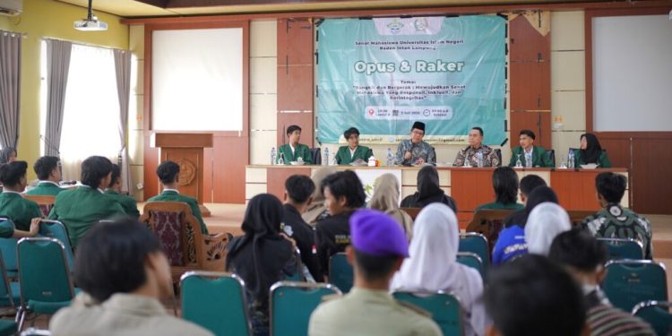 Buka Opus dan Raker SEMA, Rektor: Mahasiswa Harus Jadi Agen Perubahan