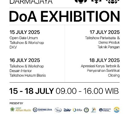 DoA Exhibition 2025, Ajang Kreatif Mahasiswa Darmajaya yang Wajib Dikunjungi