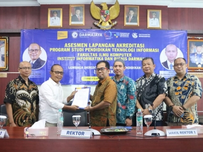 Jalani Asesmen Lapangan, IIB Darmajaya Siap Lahirkan Guru TI Berkualitas