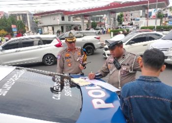 Empat Hari Ops Patuh Krakatau 2025, Polisi Tindak 1.314 Pelanggar Lalu Lintas di Bandar Lampung