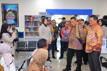 Apresiasi Pelayanan Publik di Polresta Bandar Lampung, Wamen PANRB Beri Nilai 90