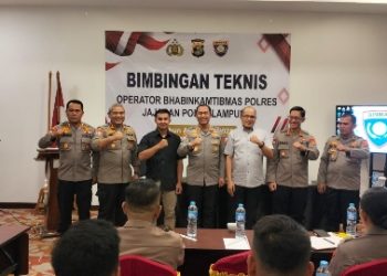 Bhabinkamtibmas Polda Lampung Bimtek IT: Pelajari Google Form & Sistem Pengumpulan Data Dengan Dosen Darmajaya