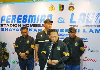 Launching Bhayangkara Presisi Lampung FC, Kapolri Ingatkan Semangat Persatuan