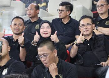 Dandim 0410/KBL Hadiri Acara Grand Launching Bhayangkara Presisi Lampung FC
