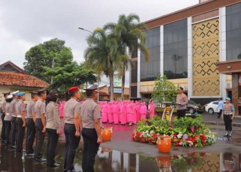 Kado Hari Bhayangkara ke-79, 93 Personel Polresta Bandar Lampung Naik Pangkat