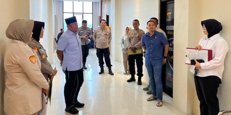 Semarak Hari Bhayangkara ke-79, Polda Lampung Gelar Lomba Kebersihan Mako