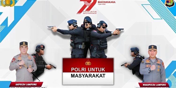 Lomba Menembak Bhayangkara Polda Lampung 2025, Adu Ketangkasan Forkopimda Hingga Kapolres