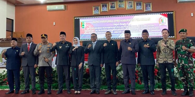 DPRD Pesawaran Usulkan Pengesahan Bupati dan Wakil Bupati Terpilih Hasil PSU 2025