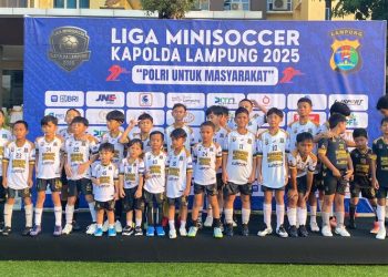 Polda Lampung Resmikan Soccer School Bhayangkara, Dorong Pembinaan Atlet Usia Dini