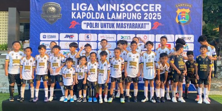 Polda Lampung Resmikan Soccer School Bhayangkara, Dorong Pembinaan Atlet Usia Dini