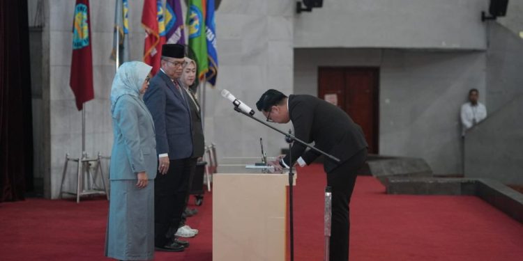 Pengambilan Sumpah PNS Unila, 170 Dosen dan Tendik Resmi Disumpah