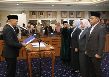 Pelantikan 3 Pejabat Pimpinan Tinggi Pratama Perkuat Tata Kelola Pemerintahan Berintegritas dan Berorientasi Hasil