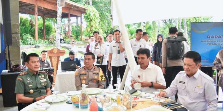 Danrem 043/Gatam Siap Dukung Kebijakan dan Program Pembangunan di Provinsi Lampung