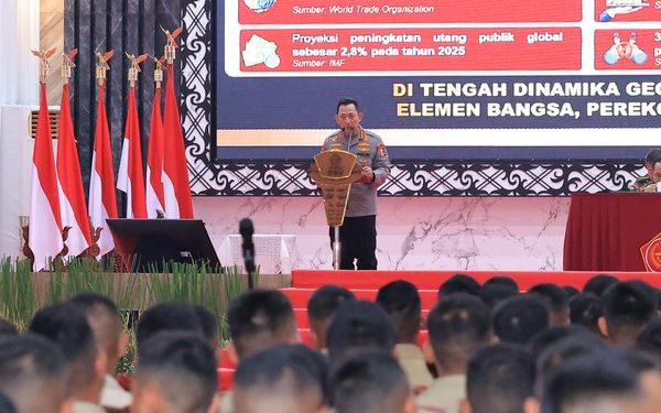 Beri Pembekalan Kepada 2.000 Capaja, Kapolri: Sinergitas Modal Hadapi Tantangan