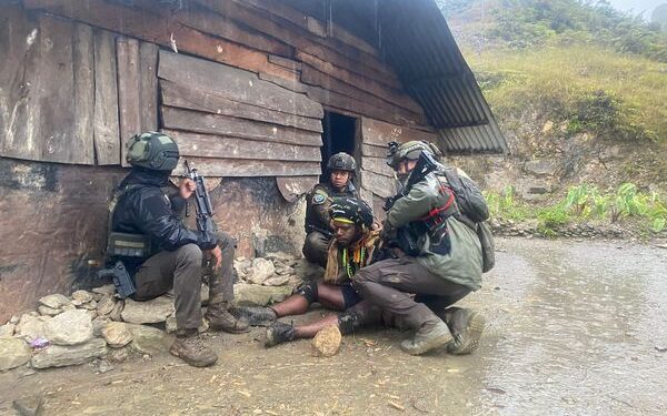 Satgas Ops Damai Cartenz Berhasil Tangkap KKB Male Telenggen di Puncak Jaya
