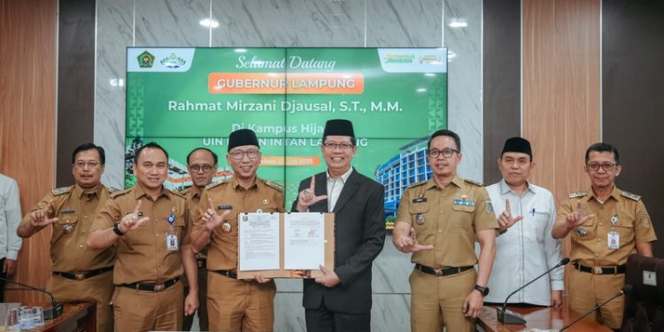 Pemprov Lampung Gandeng UIN Raden Intan dalam Mencetak SDM Unggul, Menuju Indonesia Emas 2045