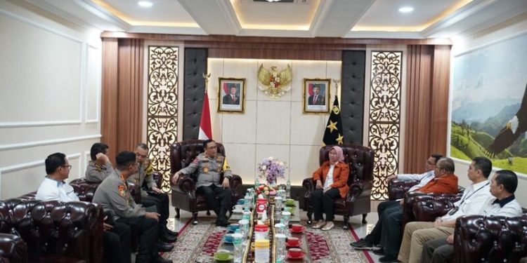 Pererat Sinergi Akademik dan Keamanan, Kapolda Lampung Terima Audiensi Rektor