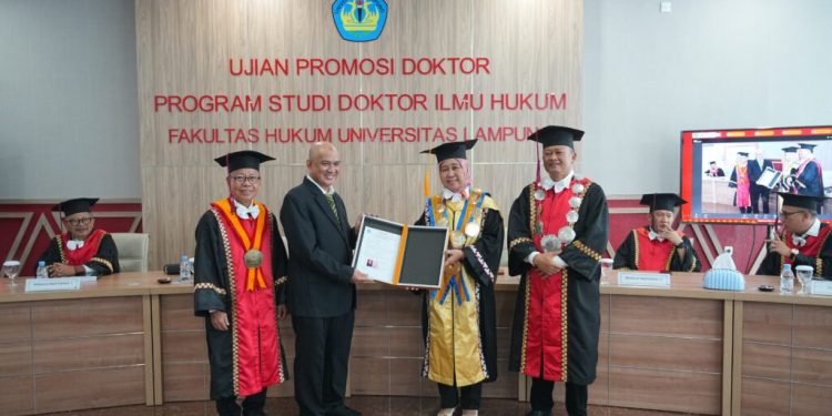 FH Gelar Sidang Terbuka Promosi Doktor ke-36 Ilmu Hukum