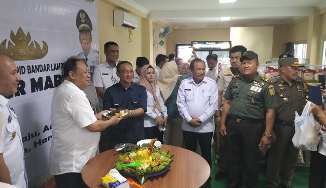 Wakil Walikota H. Deddy Amarullah, Meresmikan Toko Inflasi TPID SIGER MART