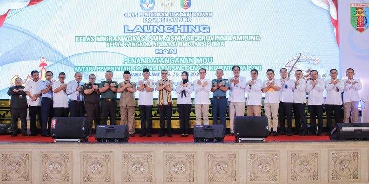 Lampung Jadi Pilot Project Nasional Kelas Migran Vokasi SMK/SMA
