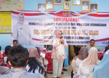 Anggota DPRD Lampung Elly Wahyuni Gelar Sosialisasi PIP di Desa Batumenyan, Pesawaran