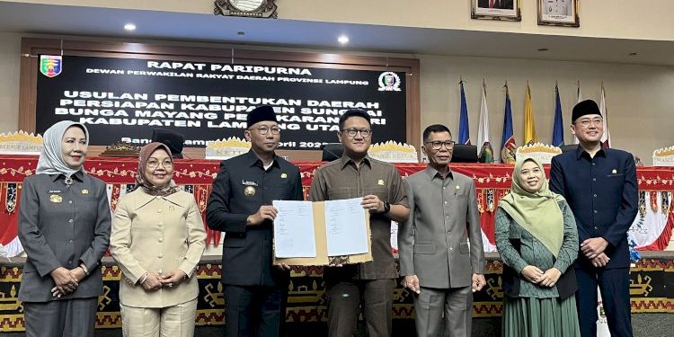 DPRD Lampung Setujui Usulan Pembentukan Kabupaten Sungkai Bunga Mayang