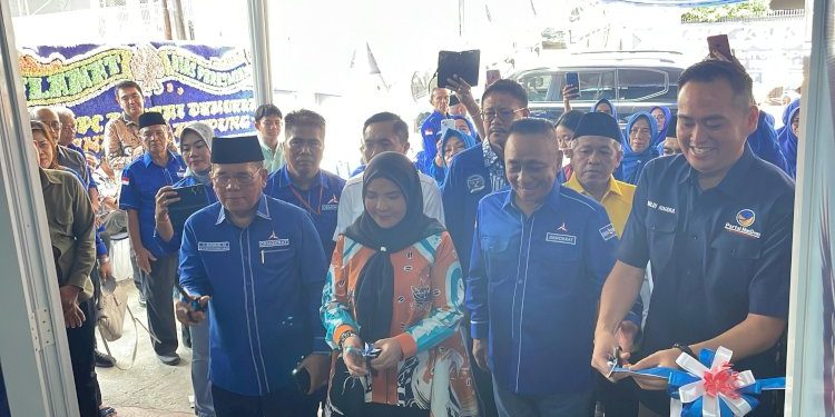 Budiman AS: Kantor Baru Demokrat Jadi Rumah Aspirasi Warga Bandar Lampung