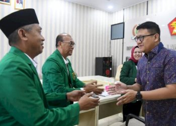 Ketua DPRD Lampung Terima Audiensi Pengda TP. Sriwijaya
