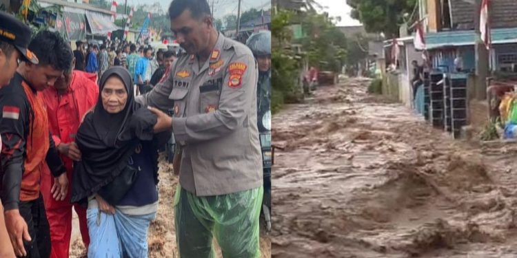 Walikota Eva Dwiana, Beri Bantuan Korban Longsor di Lempasing