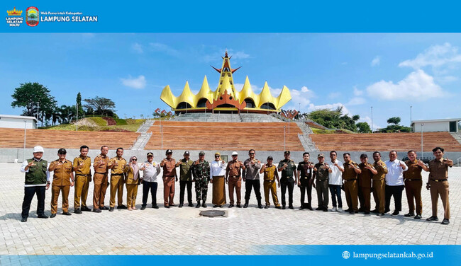 Bangkitkan Nasionalisme! Pemkab Lampung Selatan Siapkan Upacara 17 Agustus Paling Ikonik di Menara Siger