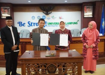 Unila dan PTM Lampung Teken MoU Penguatan Tridarma