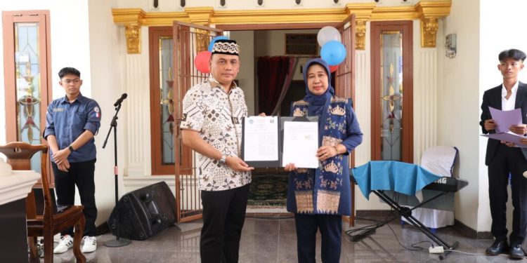 Unila dan Pemkot Metro Teken MoU, Resmikan Kampung Prancis “Village Français”