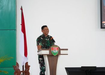 Pangdam XXI/RI Sampaikan Arahan Perdana kepada Prajurit dan PNS Jajaran Kodam XXI/RI