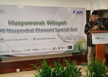 Muswil MES Bali, Teguh Santosa Dorong Pengembangan Ekonomi Syariah di Bali