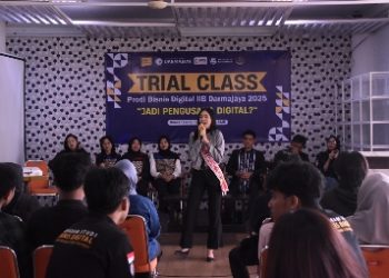 Mahasiswa Berprestasi Jadi Inspirasi dalam Trial Class Bisnis Digital IIB Darmajaya