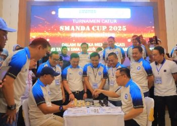 Kapolda Lampung Menghadiri Pembukaan Turnamen Catur SMANDA Cup Piala Gubernur